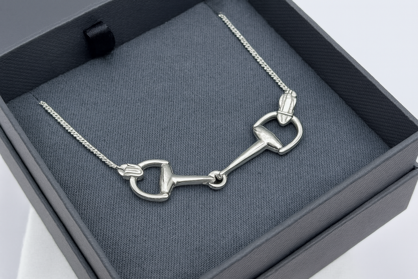 Snaffle Bit Link Chain Necklace