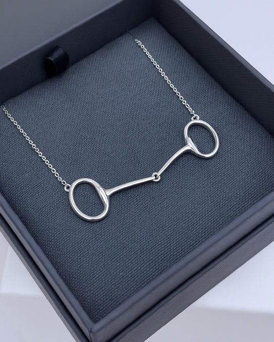 Horse Snaffle Bit Necklace