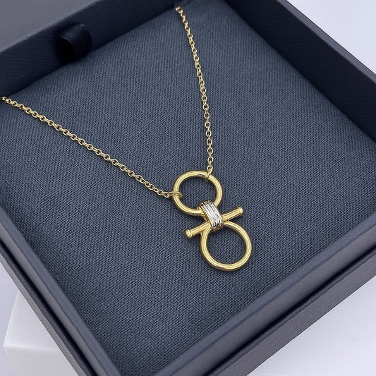 Infinity Bit Pendant