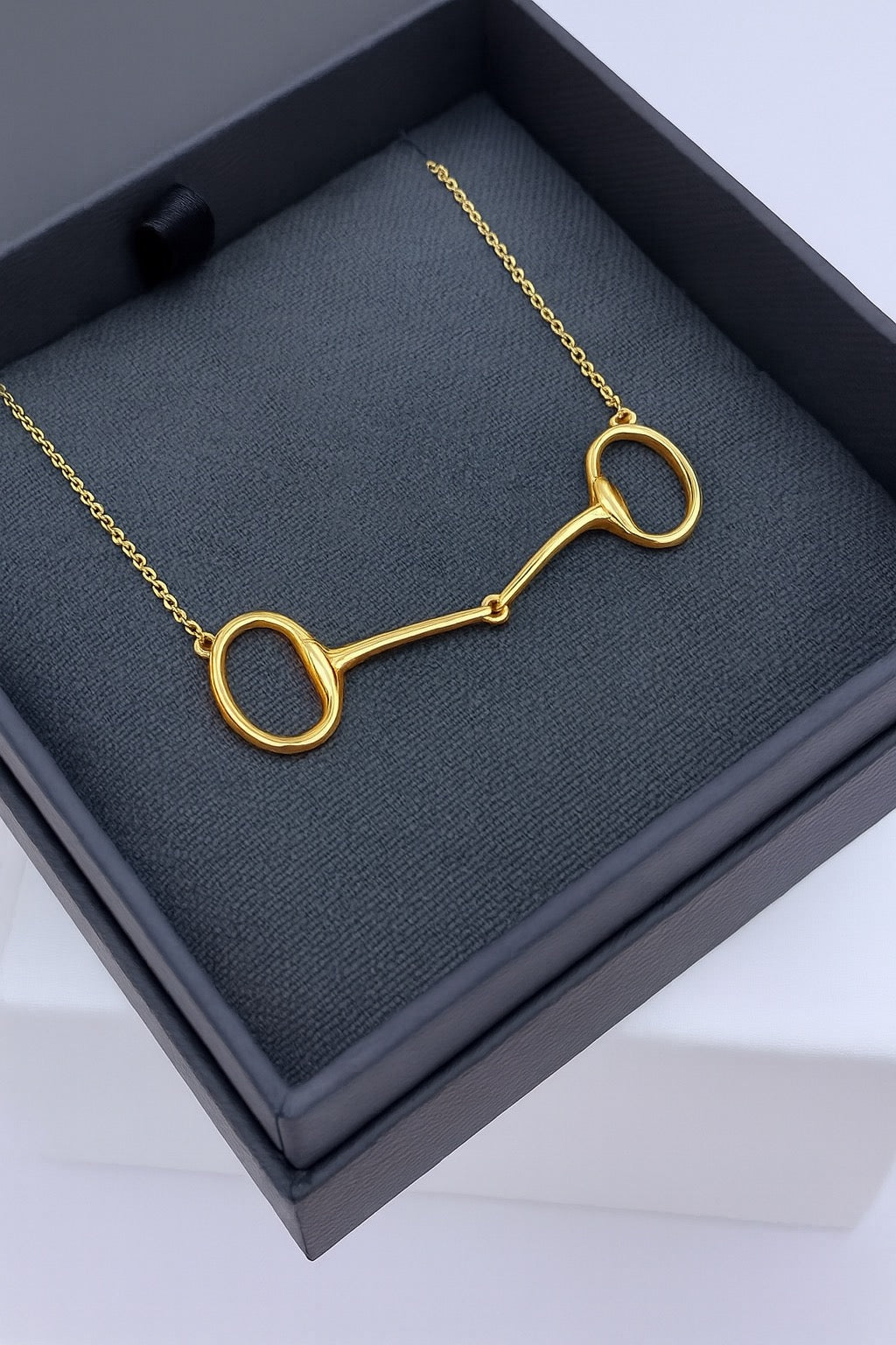 Horse Snaffle Bit Necklace